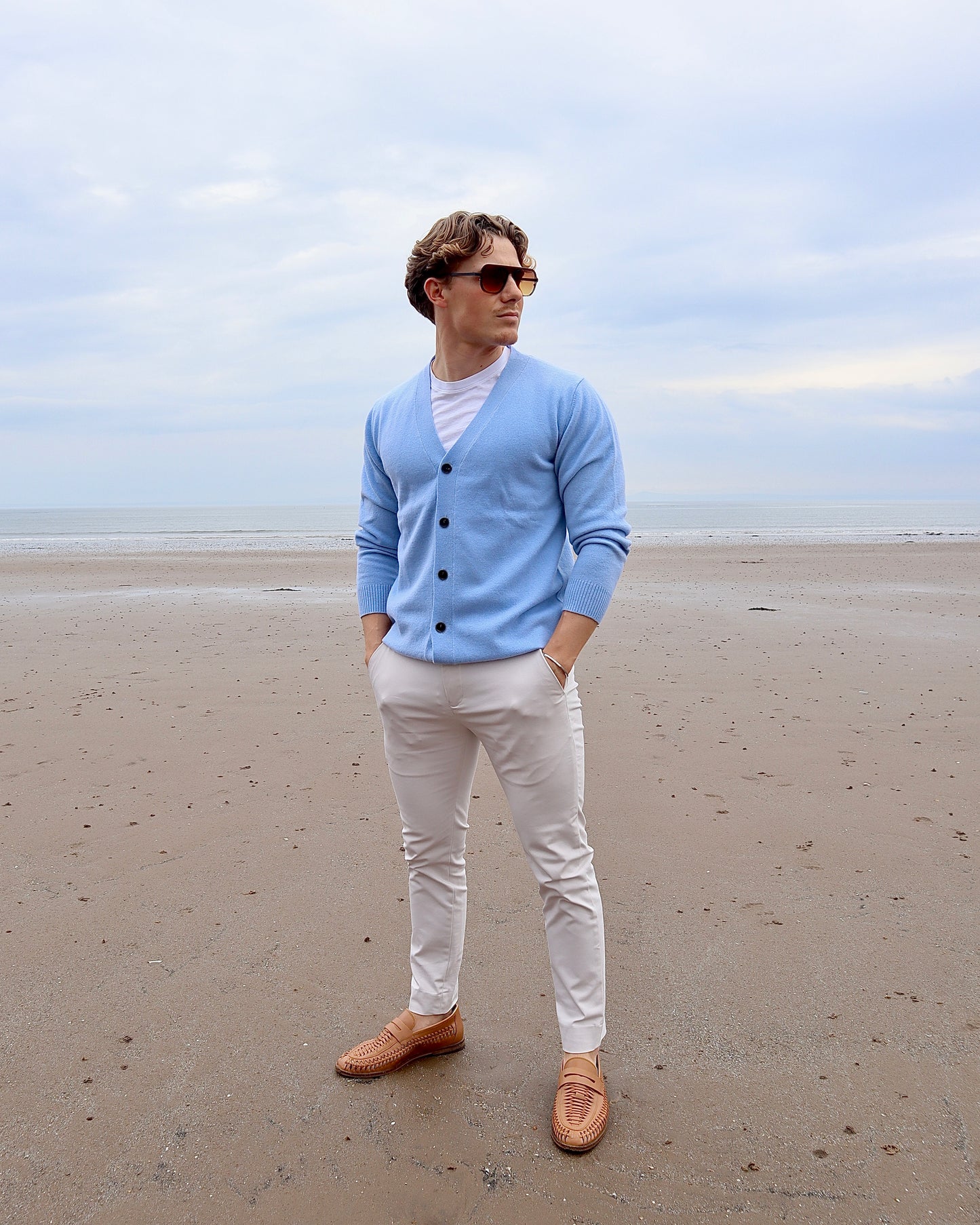 Cashmere Wool Cardigan