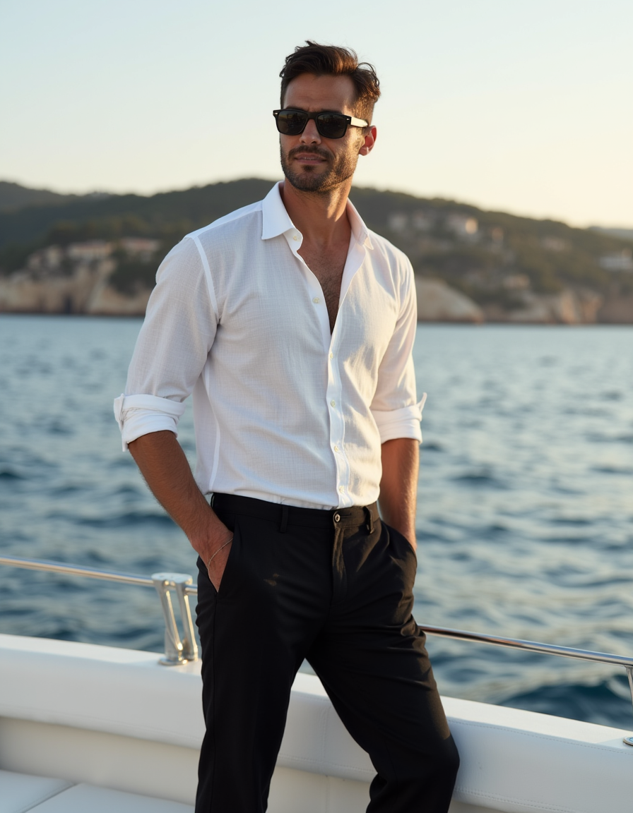 100% Linen Trousers