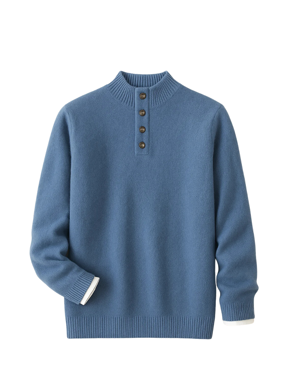 Mink Knit Button Sweater