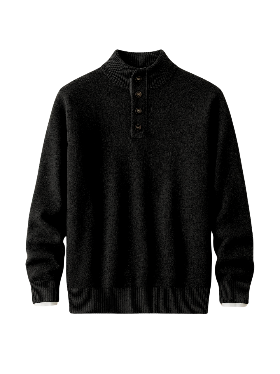 Mink Knit Button Sweater