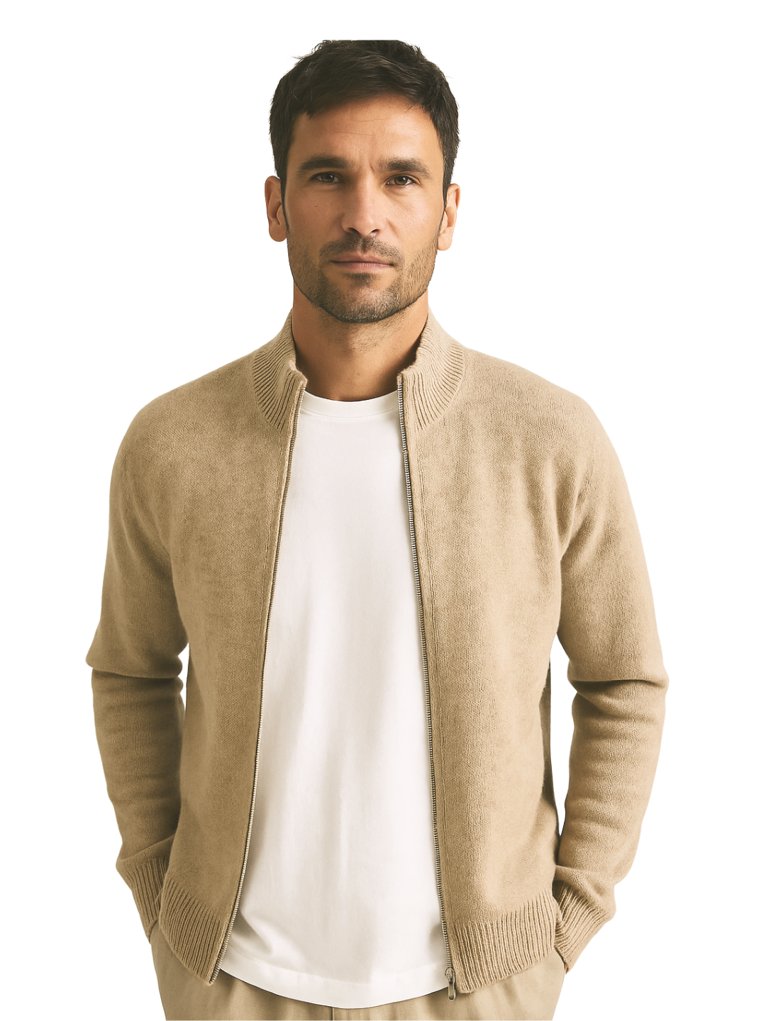 Merino Zip Sweater