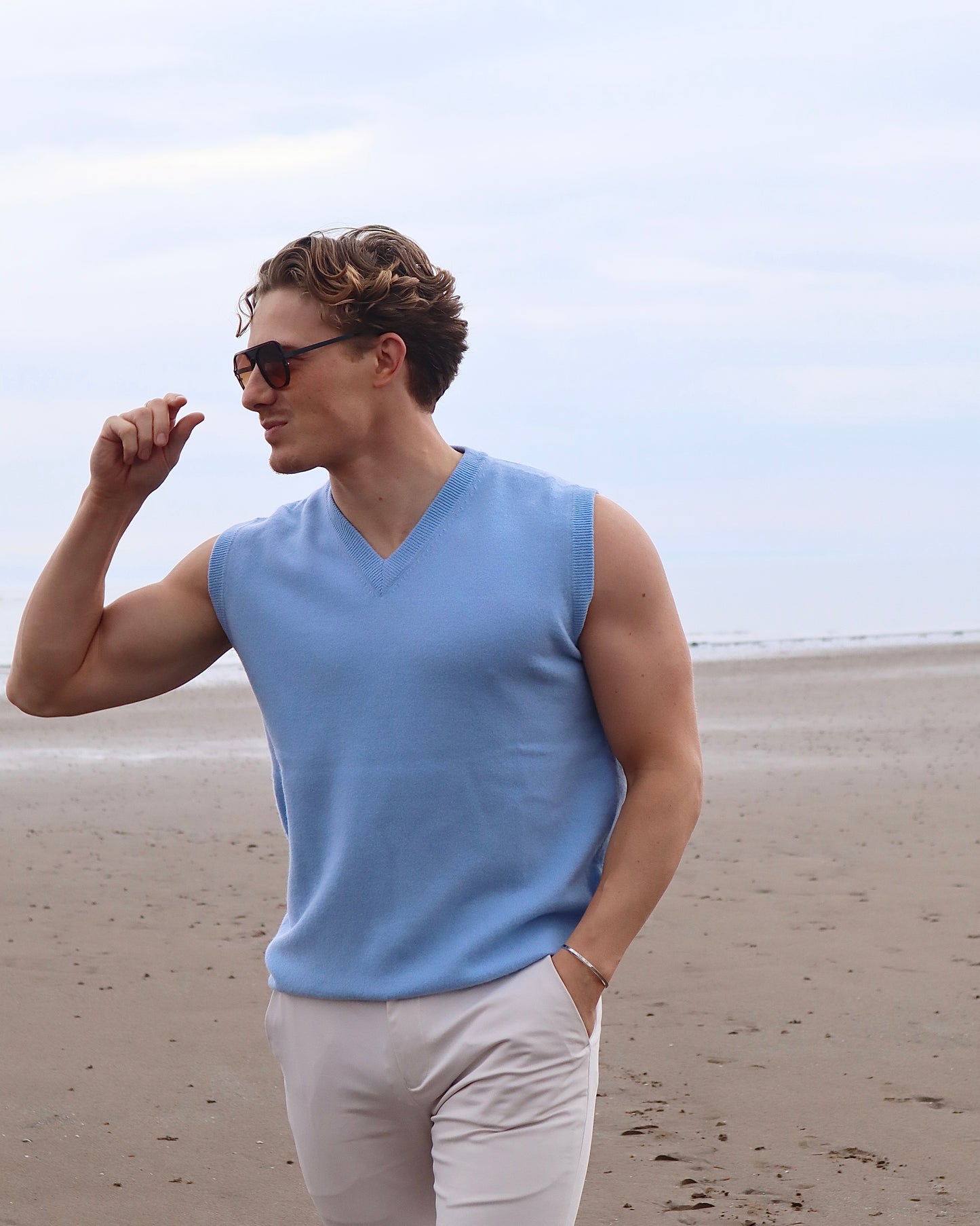 Wool Knit Vest
