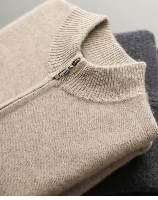 Merino Zip Sweater