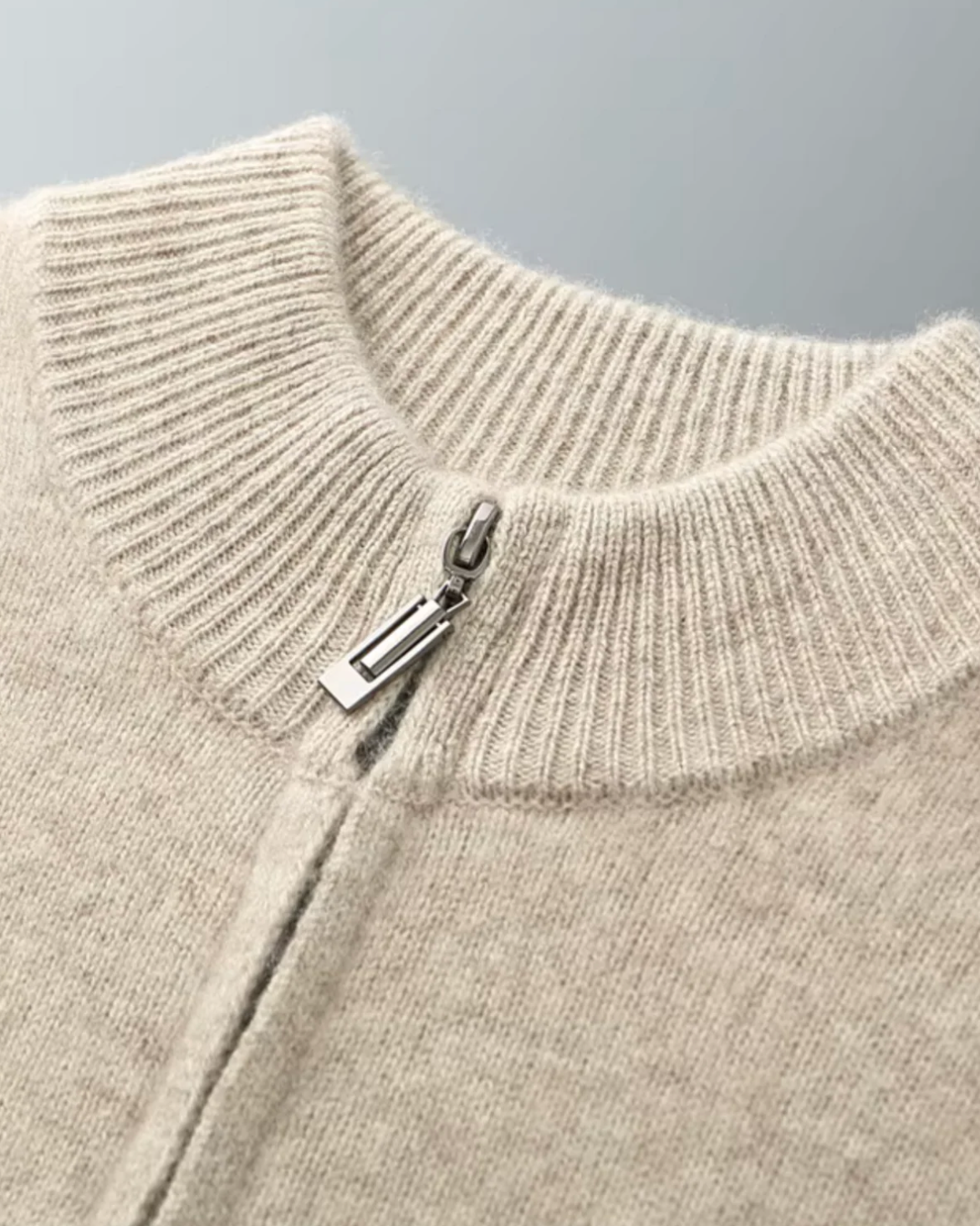 Merino Zip Sweater